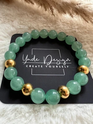 Aventurin Perlenarmband Naturstein 8 mm - Bild 1 von 4