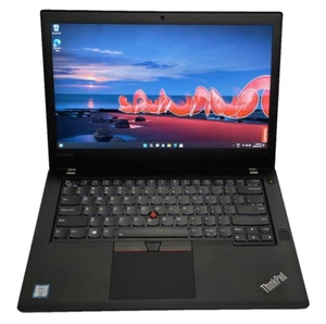 Windows 11 Pro 14 Lenovo ThinkPad T470 FHD i7-6600U 2.6GH 256GB NVMe SSD 8GB RAM - Picture 1 of 7
