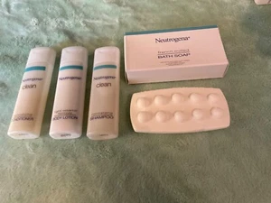 Neutrogena Travel Size Soap Shampoo Conditioner Lotion set  (4 items) - Picture 1 of 4