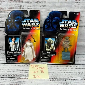 Mochila de Entrenador Yoda y Princesa Leia 2pk Star Wars El Poder de la Fuerza NUEVA - Imagen 1 de 8