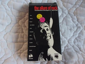 THE ALLURE OF ROCK VHS ERIC HOLMBERG CHRISTIAN DOCUMENTARY HEAVY METAL MUSIC - Picture 1 of 7