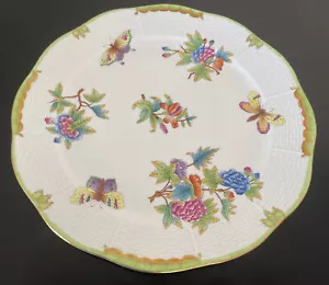 Herend Porcelain VBO 157 Queen Victoria 11.75” Platter / Plate Mint Rare - Picture 1 of 4