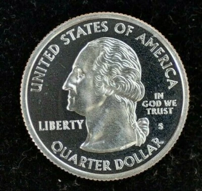 2002 S - STATE QUARTERS MISSISSIPPI - CAMEO - BU CONDITION - Image 1 of 2