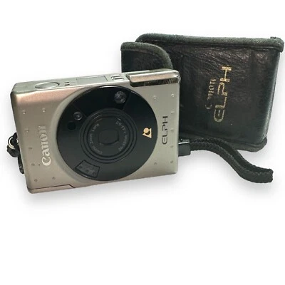 Canon ELPH Jr. IX240 Advanced Photo System Point Shoot Camera UNTESTED, For Part - Image 1 of 4