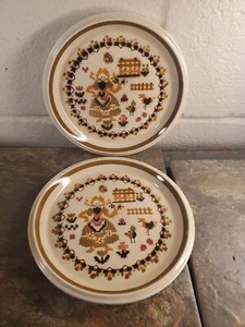 Mikasa International Olde Homestead Country Store - (2) Bread Butter Plates - Picture 1 of 4