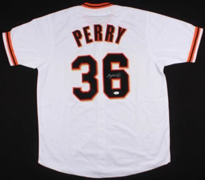 Gaylord Perry Signed San Francisco Giants Jersey (JSA COA) 1991 HOF Inductee  - Picture 1 of 6
