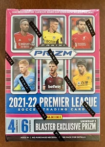 2021-22 Panini Prizm Premier League Soccer Blaster Box Sealed In Hand Ships Free - Picture 1 of 4