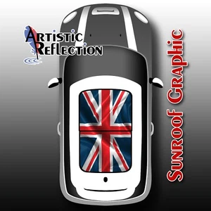 Union Jack Sunroof Graphic for MINI Cooper - Picture 1 of 3