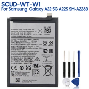 Batería de repuesto para teléfono SCUD-WT-W1 para Samsung Galaxy A22 5G A22S SM-A226B - Imagen 1 de 6