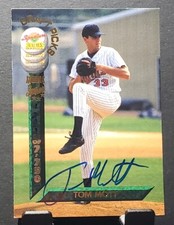 1994 Signature Rookies #74 Tom Mott TWINS 1,282 of 7,750 On card Auto⚾️EX/NM