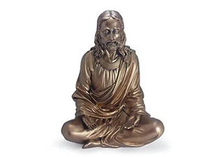 Jesus Statue 12" Bronze 12" - Picture 1 of 8