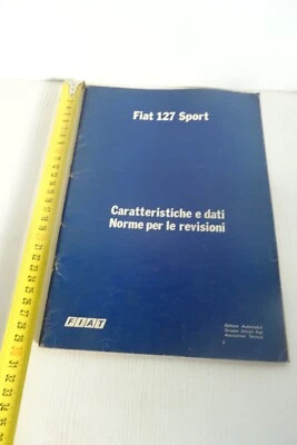 manuale caratteristiche e dati Fiat 127 Sport 1978 - Immagine 1 di 4