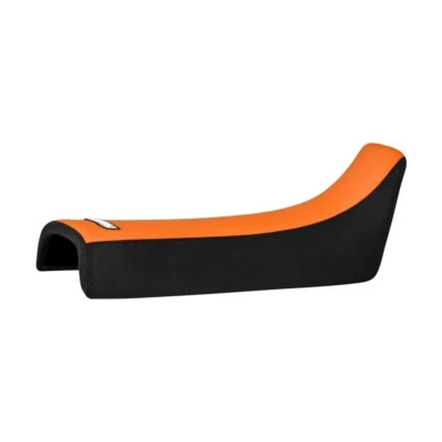 Cubierta de asiento Honda XR 250 R 1986-1995 de Enjoy MFG negro y naranja #334 Foto 1 de 4
