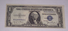1935 D   Silver Certificate   $1.00 Dollar Bill    Blue Seal