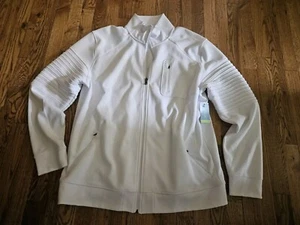 Tek Gear Zip-Up Sweatshirt - XXL - New With Tags - White - Free Shipping - Picture 1 of 10