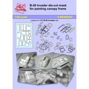Máscara DAN Models MS480002 escala 1:48 para kit ICM B-26 - para kit modelo a escala - Imagen 1 de 11