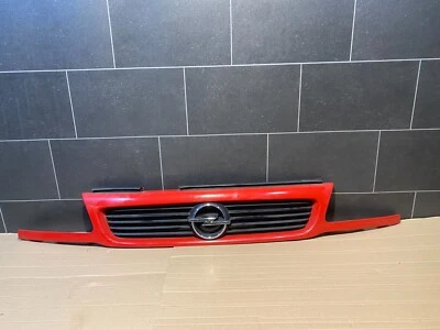 Opel Astra F Kühlergrill Frontgrill Grill rot 90425416 - Bild 1 von 4