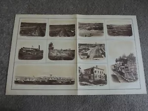 Civil War Atlas; Plate 129; Photo Views of Rebel Line at Atlanta, Iron Clad - Picture 1 of 5