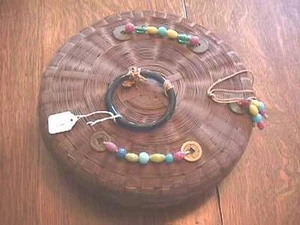 Antiker chinesischer Nähkorb Glasperlen Nr. 12 - Bild 1 von 1