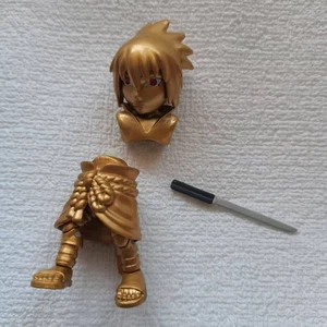 Figura de acción Naruto Shippuden Sasuke Uchih dorada pieza repuesto sujetos leales - Imagen 1 de 6