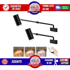 Batteriebetriebene Bilderleuchte, längenverstellbare kabellose Kunstleuchte zum Malen - Bild 1 von 9