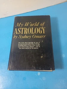 Sydney Omarr / MY WORLD OF ASTROLOGY 1965 inkl. DJ sehr guter Zustand ohne Spuren - Bild 1 von 12