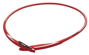 Phiten Necklace RAKUWA Neck EXTREME Cross Red/White 43cm - Picture 1 of 6