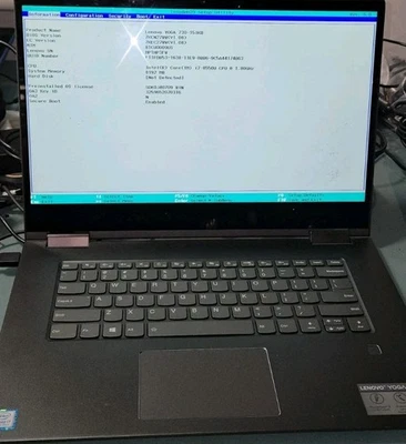15.6″ READ! Lenovo Yoga 730-15IKB i7-8560U | 8GB RAM | NVIDIA GTX 1050  FHD READ - Image 1 of 4