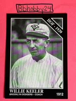 1994 The Sporting News Conlon Collection Willie Keeler #1018. Brooklyn Dodgers - Image 1 of 4