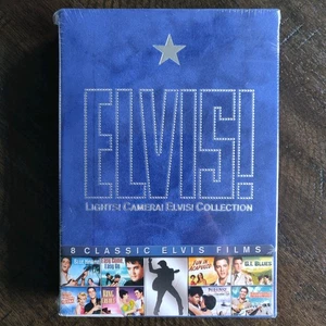Lights Camera Elvis 8 Classic Film Collection Collector's DVD Set New Sealed - Picture 1 of 6