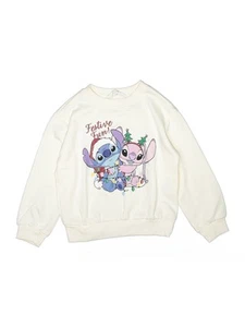 H&M Girls Ivory Sweatshirt 6X - Picture 1 of 2