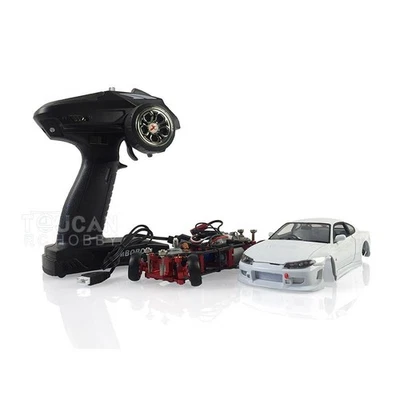 1/28 2.4G HGD1 RTR RC RWD Drift-Autobatterie ESC 130 Motor für S15 DIY RCleds - Bild 1 von 3