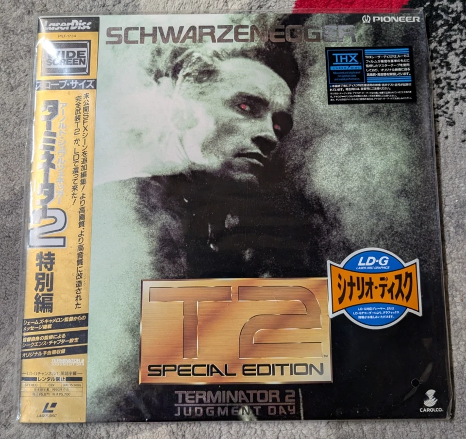 Terminator 2 Special Edition Laserdisc Japan PILF-1734 WS T2 - Image 1 of 4