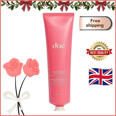 Dae Cactus Fruit 3-In-1 Styling Cream - Smooth Styles Prep Shiny Blowouts 5oz UK
