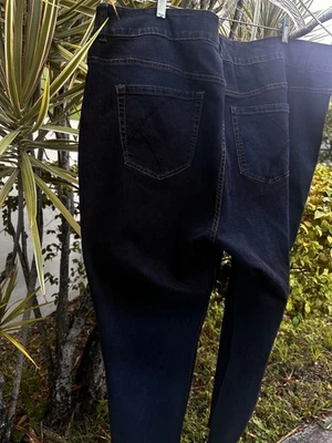 Lane Bryant Deep Indigo straight leg Jeans waist 48” - Image 1 of 4