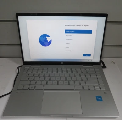 HP PAVILION X360 14" INTEL U300 CPU 4GB RAM 128GB SSD WINDOWS 11 HOME (MROST) - Image 1 of 4