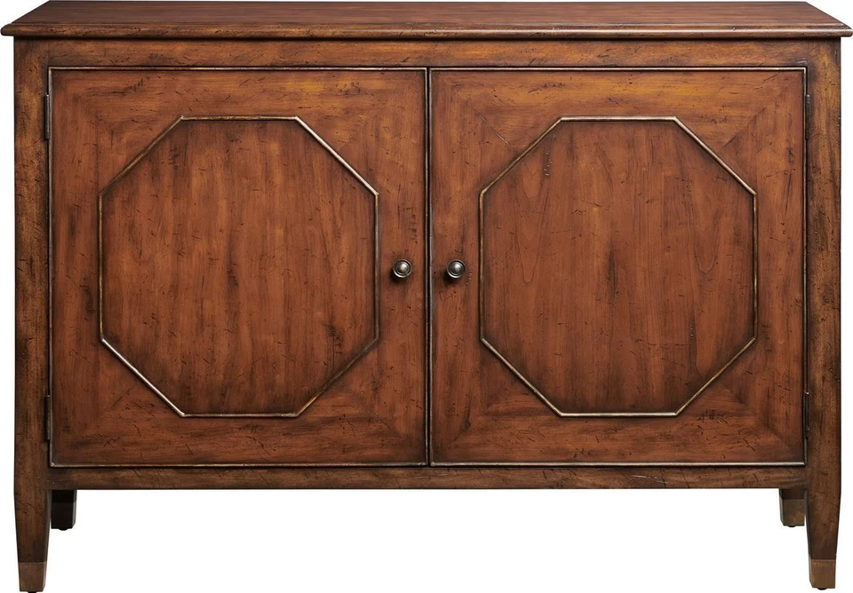 Gabinete consola estilo holandés Port Eliot con acabado cereza Foto 1 de 1