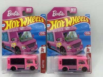 🔥2026 Hot Wheels Розовая Барби Dream Camper со Специальными Функциями Лот из 2🔥 - Изображение 1 из 4
