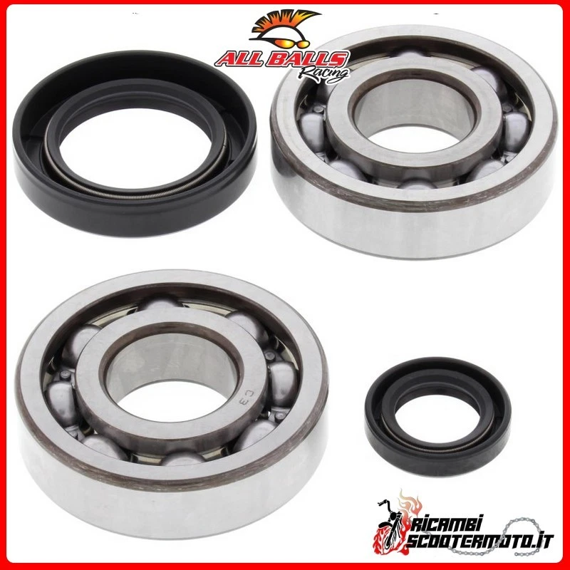 JUEGO DE COJINETES DEL CIGÜEÑAL All Balls Honda CR 500 R 1987-2001 24-1004#1 Foto 1 de 1