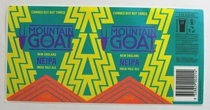 Pty cerveza de cabra de montaña cerveza NEIPA etiqueta LATA AUSTRALIANA 375 ml PEGATINA - Imagen 1 de 1