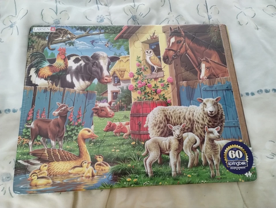 Children's Puzzle-Farm Animals - Image 1 of 1
