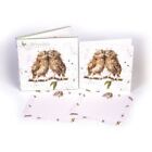 Birds of a Feather - Owl Notecard Pack - 4 Folding & 8 Flat Cards & 12 Envelopes