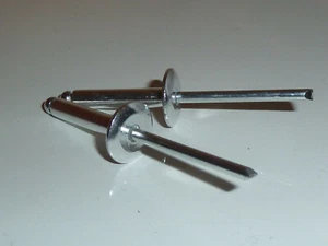 Blindniete Großkopf Ø 3,2 - 4 - 4,8 - 5mm Alu/Stahl *** MULTIRABATT *** - Bild 1 von 4