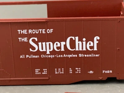 HO Branchline Trains Kit 50’ AAR DD Boxcar Santa Fe #8002 Fe-28 HO2123 - Image 1 of 4