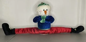 Gemmy Animated Talking & Shivering Snowman with Bells Legs Extended *SEE VIDEO* - Picture 1 of 3