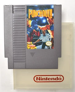 Punch-Out!! Cart and Box Only Nintendo NES 1990 Authentic Tested Shipping Incl. - Picture 1 of 4