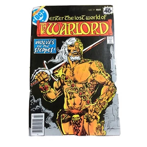 The Warlord #19 Wolves of Steppes Enter the Lost World 1979 DC Comics VF/NM - Picture 1 of 3