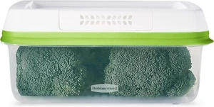 Rubbermaid 11.3 Cup Freshworks Produce Saver Food Storage Container Green - Picture 1 of 4