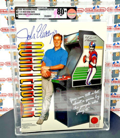 John Elway's Quarterback Football IBM PC Commodore New Sealed VGA WATA CGC NES