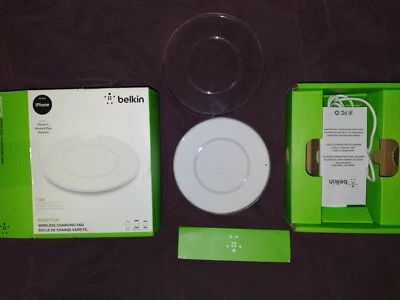 NEW! Belkin 7.5W Wireless Charging Pad for iPhone X/iPhone 8/ iPhone 8 Plus - Image 1 of 3